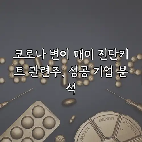 코로나 변이 매미 진단키트 관련주, 성공 기업 분석