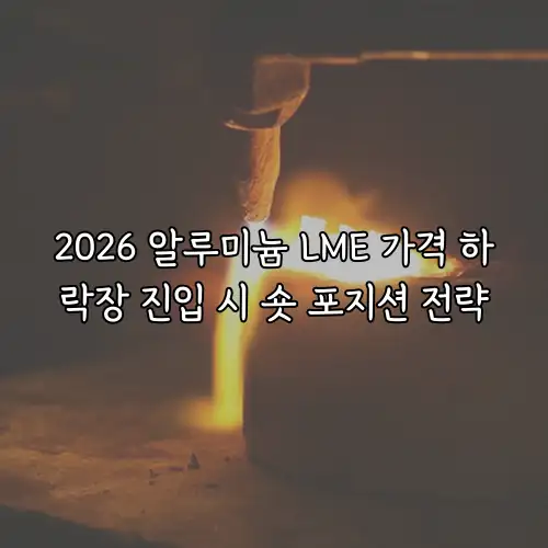 2026 알루미늄 LME 가격 하락장 진입 시 숏 포지션 전략