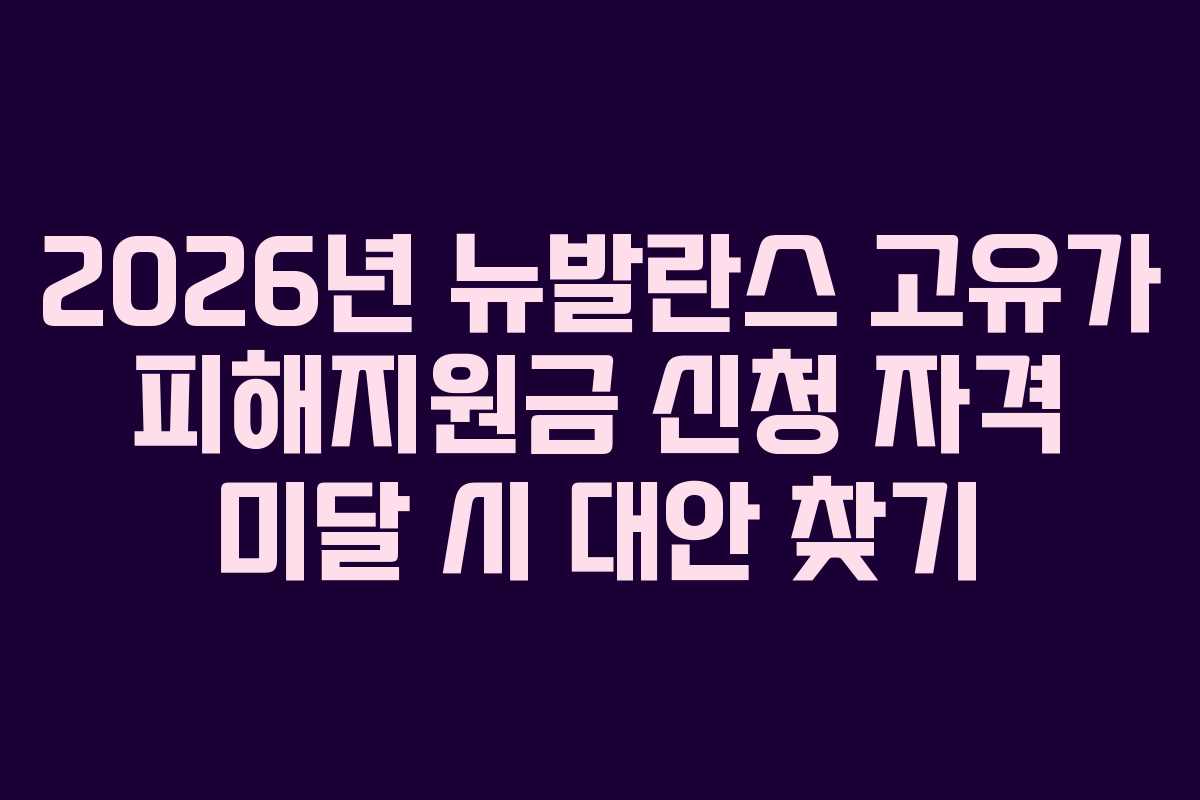 2026년-뉴발란스-고유가-피해지원금-신청-자격-미달-시-대안-찾기