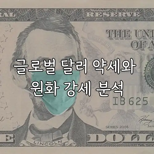 글로벌 달러 약세와 원화 강세 분석